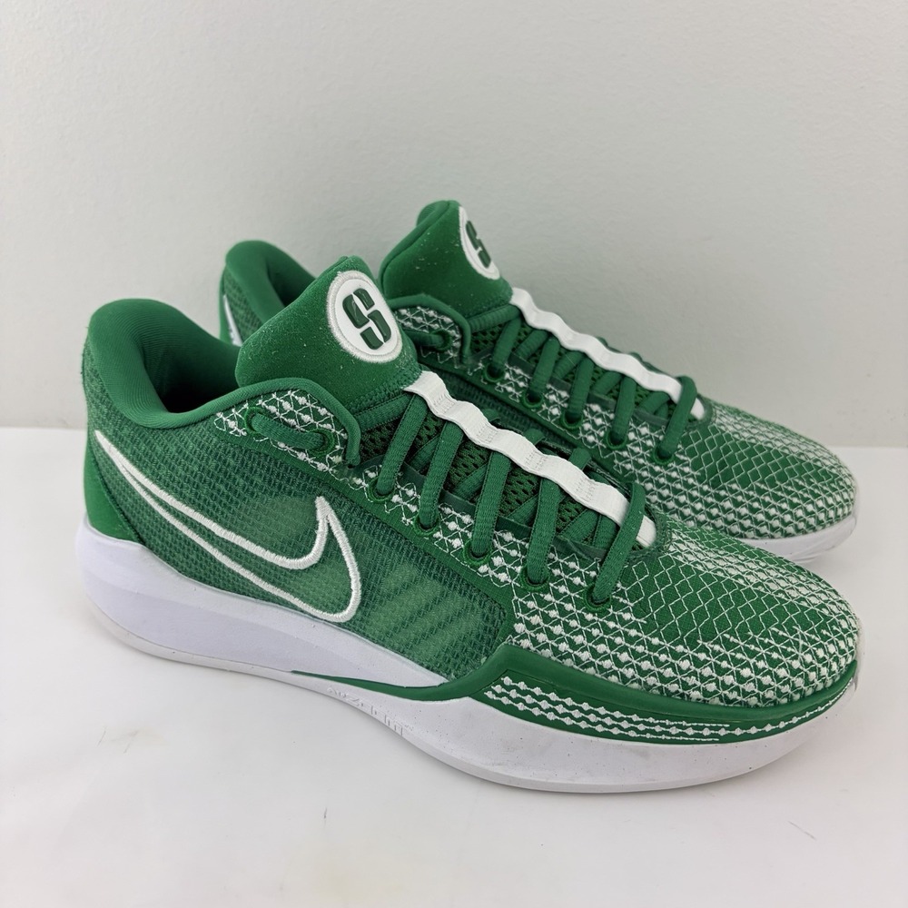 Nike Sabrina 1 TB Apple Green White Basketball Shoes Women's 7.5 FQ3391-300